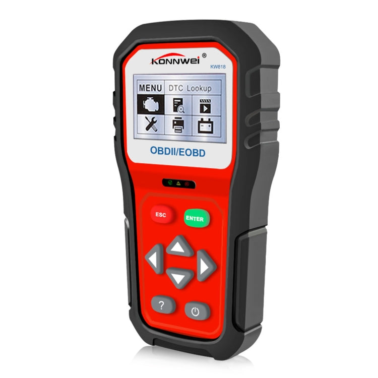 KONNWEI KW818 EOBD / OBDII Car Auto Diagnostic Scan Tools CAN Code Reader Scanner (Only for 12V Gasoline Car) - Code Readers & Scan Tools by KONNWEI | Online Shopping South Africa | PMC TechLife | Buy Now Pay Later Mobicred