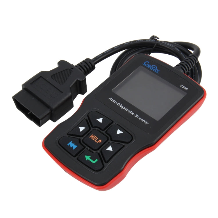 C500 Code Scanner 320*240 Pixel Display Car Scanner  Fault Code Reader Scanner Update Online Automotive Diagnostic Tool, Support SD card - Code Readers & Scan Tools by PMC TechLife | Online Shopping South Africa | PMC TechLife