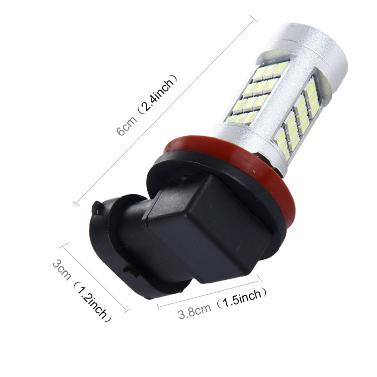 2 PCS H8/H11 10W 900LM 8000K 42 SMD-2835 LEDs Car Fog Lights, DC 12V(White Light) - free shipping - PMC TechLife - Order now!