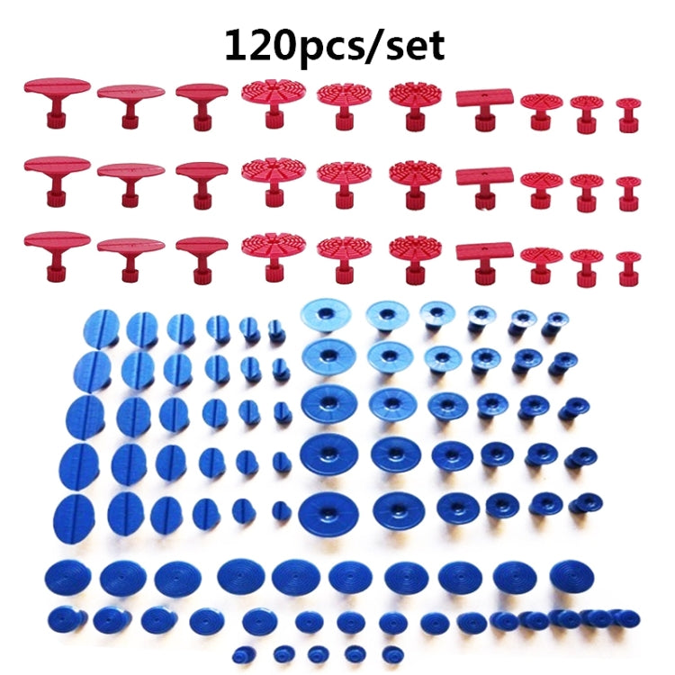 120 in 1 Auto PDR Plastic Ding Glue Tabs Paintless Dent Removal Car Repair Tools Kits Glue Puller Sets Tabs PDR Tools - Hand Tool Sets by PMC TechLife | Online Shopping South Africa | PMC TechLife