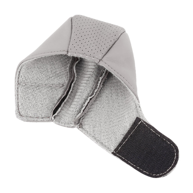 Universal Nonslip Breathable Genuine Leather Car Gear Shift Knob Cover(Grey) - free shipping - PMC TechLife - Order now!