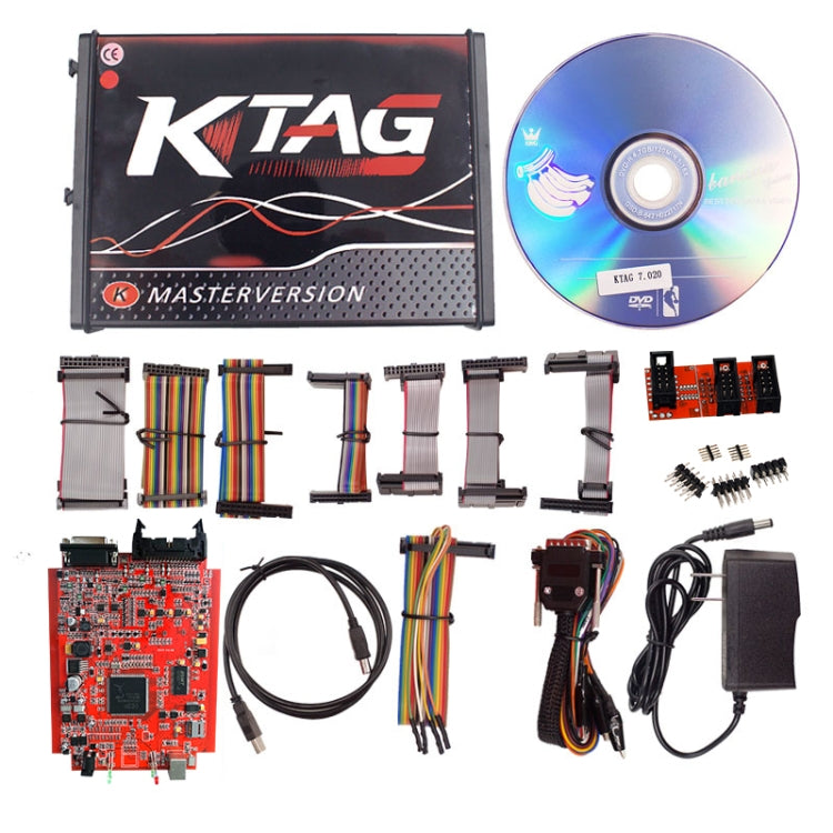 KTAG V7.020 Red PCB Board ECU Programming Tool Unlimited Token, US Plug - Code Readers & Scan Tools by PMC TechLife | Online Shopping South Africa | PMC TechLife | Buy Now Pay Later Mobicred