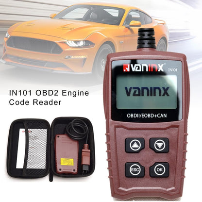 Vaninx IN101 Automotive Scanner Car OBDII / EOBD+ Can Battery Engine Fault Diagnosis Tool Battery Detector - Code Readers & Scan Tools by PMC Jewellery | Online Shopping South Africa | PMC Jewellery