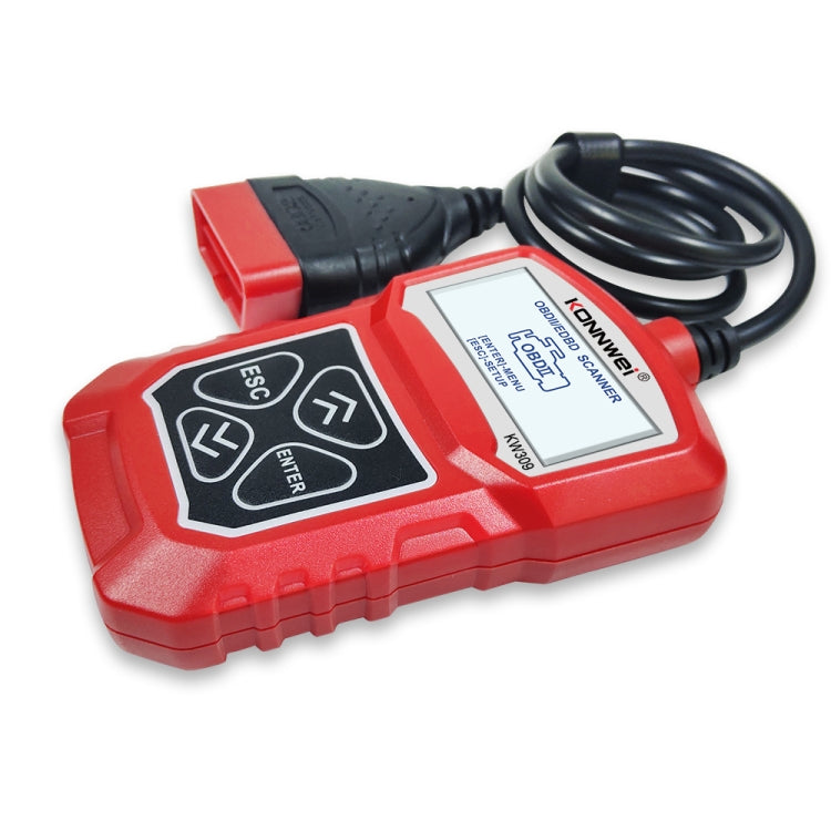 KONNWEI KW309 V309 V310 MS309 Code Reader OBD2 Scanner Diagnostic Tool(Red) - free shipping - PMC TechLife - Order now!