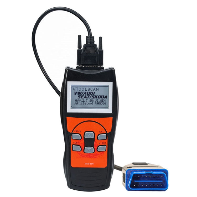 VAG506 Car Mini Code Reader OBD2 Fault Detector Diagnostic Tool - Code Readers & Scan Tools by PMC TechLife | Online Shopping South Africa | PMC TechLife