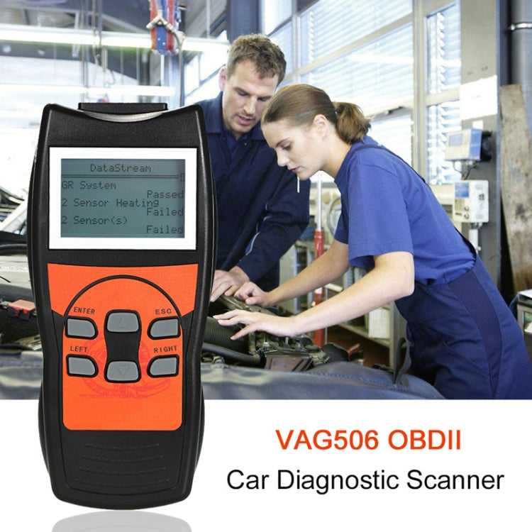 VAG506 Car Mini Code Reader OBD2 Fault Detector Diagnostic Tool - Code Readers & Scan Tools by PMC TechLife | Online Shopping South Africa | PMC TechLife