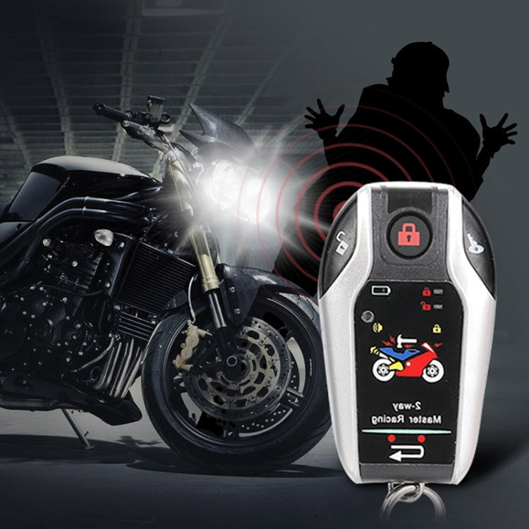 Universal Motorcycle Alarm Bidirectional Anti-theft Device with Induction Remote Control - Theft Protection by PMC Jewellery | Online Shopping South Africa | PMC Jewellery