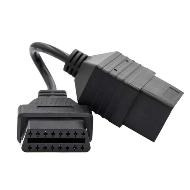 17Pin to 16Pin Car OBD2 Conversion Cable OBDII Diagnostic Adapter Cable for Toyota - free shipping - PMC TechLife - Order now!