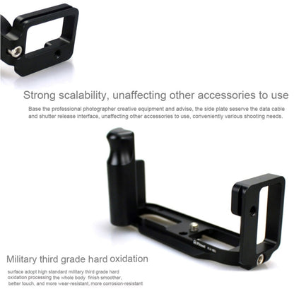 FITTEST FLS-RX1 Vertical Shoot Quick Release L Plate Bracket Base Holder for Sony RX1 (Black) - L-Bracket by FITTEST | Online Shopping South Africa | PMC Jewellery