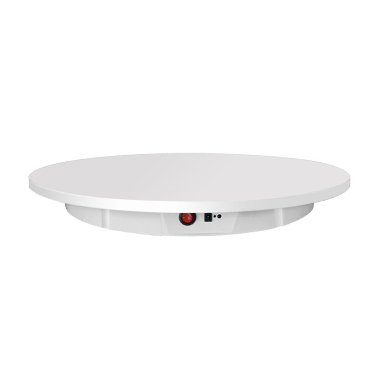 60cm Electric Rotating Display Stand Props Turntable, Load: 100kg, Plug-in Power, UK Plug(White) -  by PMC TechLife | Online Shopping South Africa | PMC TechLife