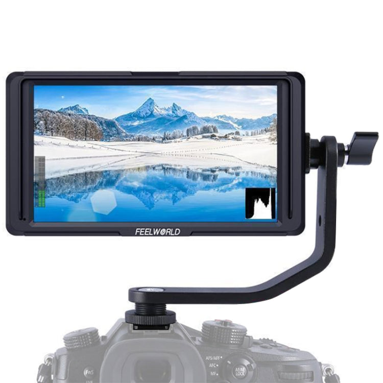 FEELWORLD F5 4K 1920 x 1080 5 inch Camera Field Monitor, Support HDMI - On-camera Monitors by FEELWORLD | Online Shopping South Africa | PMC Jewellery | Buy Now Pay Later Mobicred