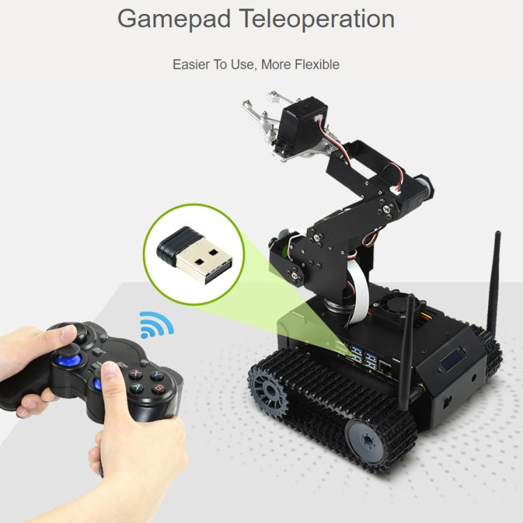 Waveshare JETANK AI Tracked Mobile Robot Kit, Based on Jetson Nano, EU Plug - free shipping - PMC TechLife - Order now!
