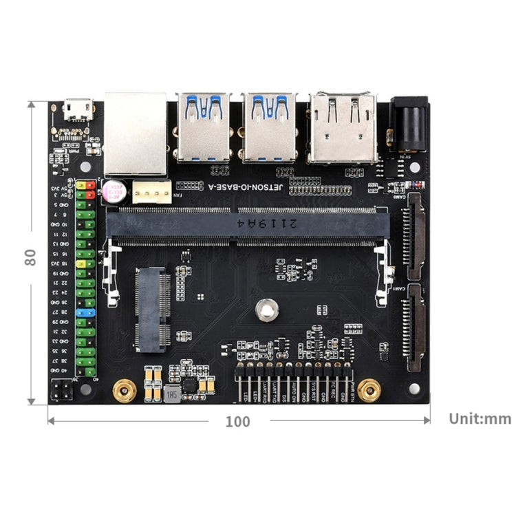 Waveshare Jetson Nano Development / Expansion Module Board Base A - free shipping - PMC TechLife - Order now!