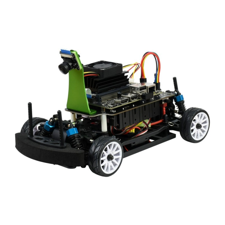 Waveshare JetRacer Pro 2GB AI Kit, High Speed AI Racing Robot Powered by Jetson Nano 2GB, Pro Version, EU Plug - Robotics Accessories by WAVESHARE | Online Shopping South Africa | PMC Jewellery | Buy Now Pay Later Mobicred