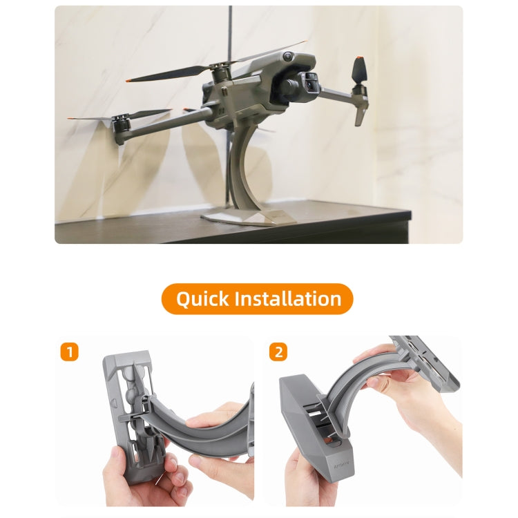 For DJI Mavic 3 / Mavic 2 / Mavic Pro Sunnylife ZJ566 Drone Bracket Desktop Display Stand (Grey) - free shipping - PMC TechLife - Order now!