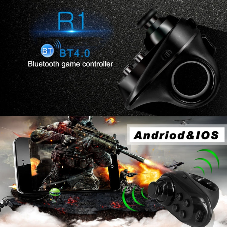 R1 Bluetooth Mini Ring Game Handle Controller Grip Game Pad - Handle Shooter by PMC TechLife | Online Shopping South Africa | PMC TechLife
