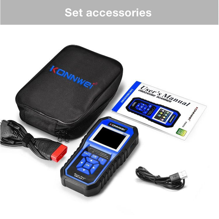 KONNWEI KW450 Car 2.8 inch TFT Color Screen Battery Tester Support 2 Languages / System  XP WIN7 WIN8 WIN10 - free shipping - PMC TechLife - Order now!