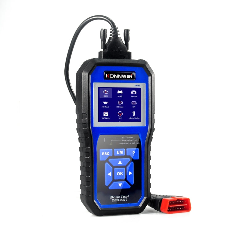 KONNWEI KW450 Car 2.8 inch TFT Color Screen Battery Tester Support 2 Languages / System  XP WIN7 WIN8 WIN10 - Code Readers & Scan Tools by KONNWEI | Online Shopping South Africa | PMC Jewellery | Buy Now Pay Later Mobicred