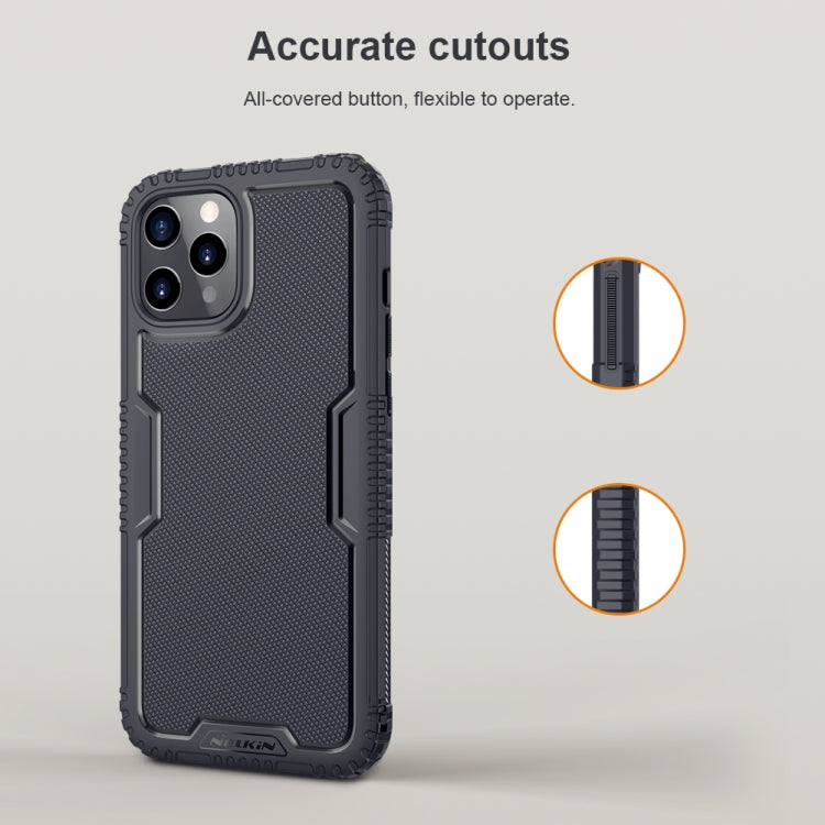 For iPhone 12 / 12 Pro NILLKIN Tactics Series TPU Protective Case - iPhone 12 / 12 Pro Cases by NILLKIN | Online Shopping South Africa | PMC Jewellery