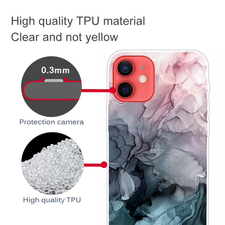 For iPhone 11 Marble Pattern Shockproof  TPU Protective Case (Abstract Light Pink) - iPhone 11 Cases by PMC TechLife | Online Shopping South Africa | PMC TechLife