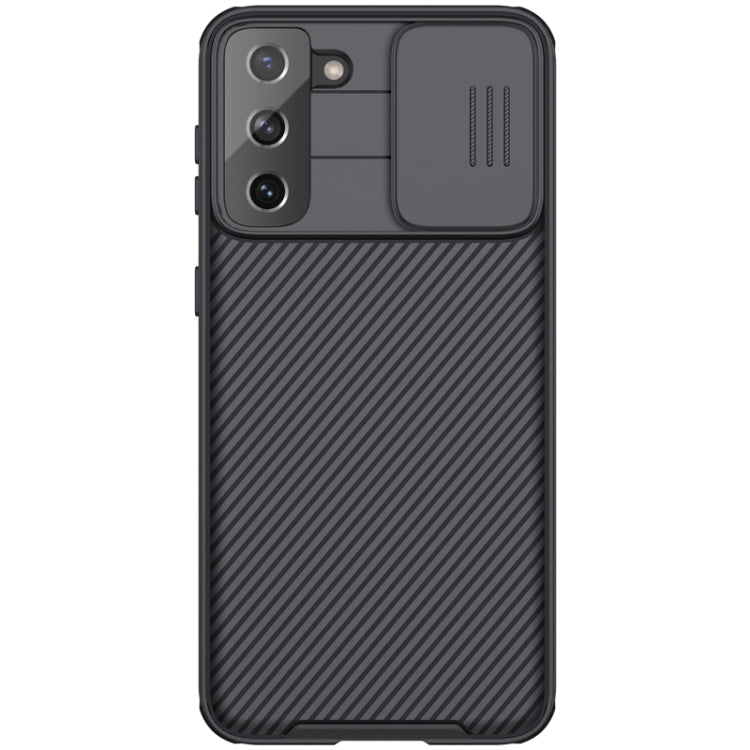 For Samsung Galaxy S21 Plus 5G NILLKIN Black Mirror Pro Series Camshield Full Coverage Dust-proof Scratch Resistant Phone Case(Black) - Galaxy S21+ 5G Cases by NILLKIN | Online Shopping South Africa | PMC Jewellery