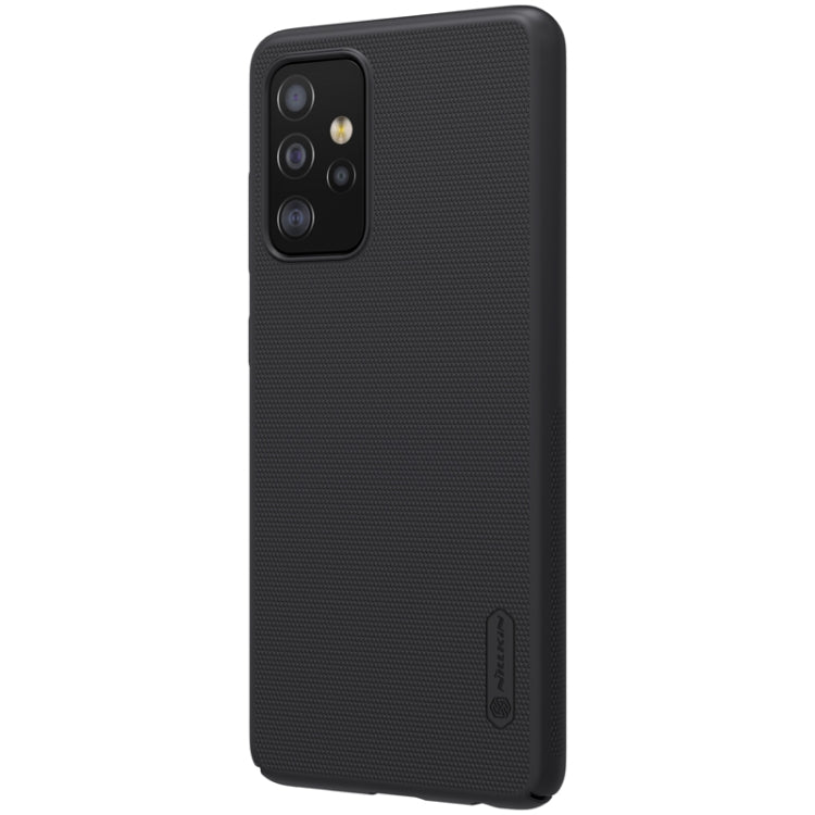 For Samsung Galaxy A52 5G NILLKIN Frosted Concave-convex Texture PC Protective Case(Black) - Galaxy Phone Cases by NILLKIN | Online Shopping South Africa | PMC Jewellery