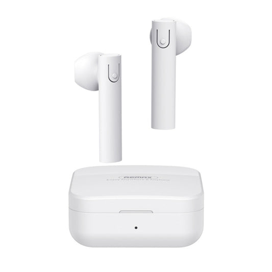 Remax TWS-26 Bluetooth 5.0 True Wireless Stereo Bluetooth Earphone(White) - TWS Earphone by REMAX | Online Shopping South Africa | PMC Jewellery