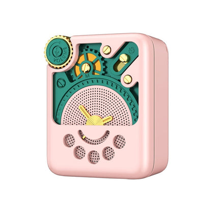 REMAX RB-M53 Mini AI Intelligent Bluetooth 5.0 Speaker(Pink) - Waterproof Speaker by REMAX | Online Shopping South Africa | PMC Jewellery | Buy Now Pay Later Mobicred