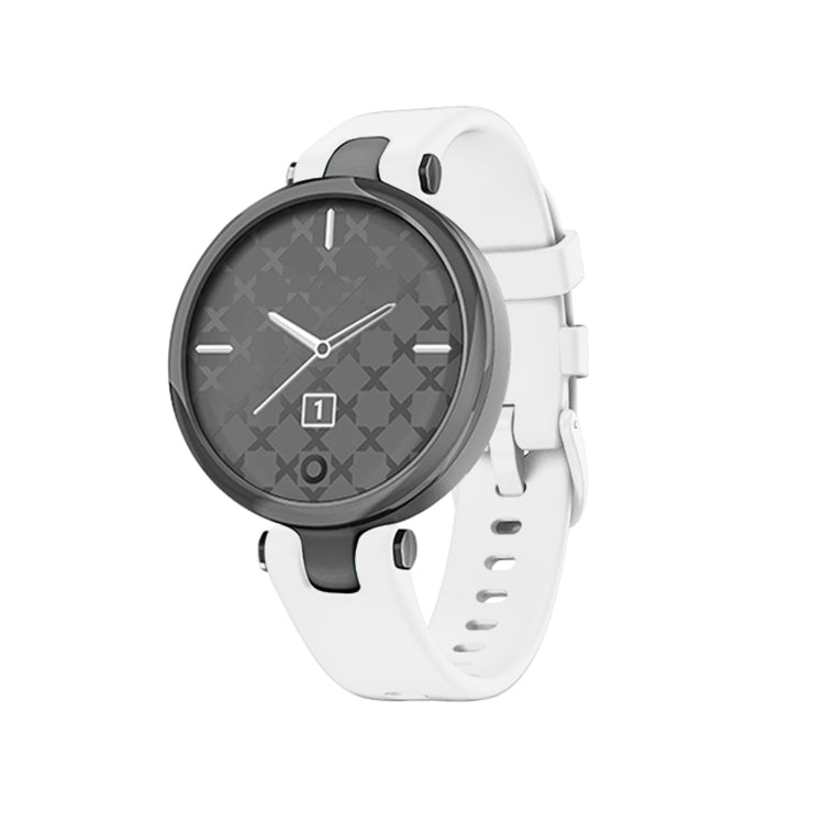 Compatible with Garmin Lily Silicone Watch Band(White) - Watch Bands by PMC TechLife | Online Shopping South Africa | PMC TechLife | Buy Now Pay Later Mobicred
