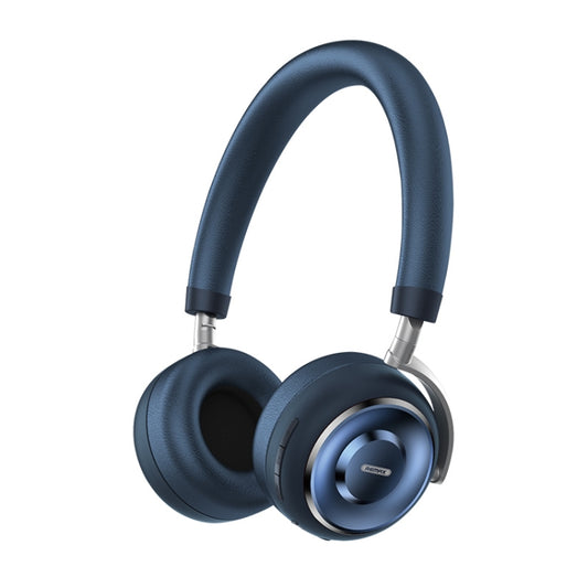 REMAX RB-620HB Bluetooth 5.0 Metal Wireless Bluetooth Headset(Blue) - Headset & Headphone by REMAX | Online Shopping South Africa | PMC Jewellery
