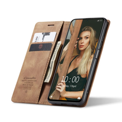 For Xiaomi Redmi Note 10 Pro 4G / Note 10 Pro Max CaseMe 013 Multifunctional Horizontal Flip Leather Case with Holder & Card Slot & Wallet(Brown) - Note 10 Pro Cases by CaseMe | Online Shopping South Africa | PMC Jewellery