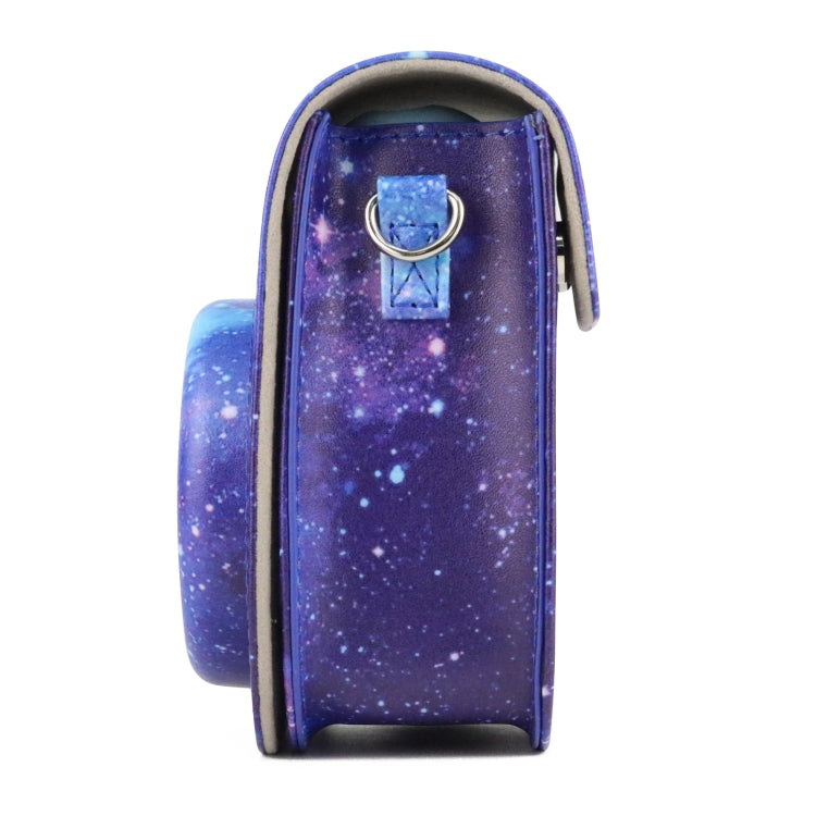 Painted Series Camera Bag with Shoulder Strap for Fujifilm Instax mini 11(Shining Starry Sky) - Leather Bag by PMC TechLife | Online Shopping South Africa | PMC TechLife