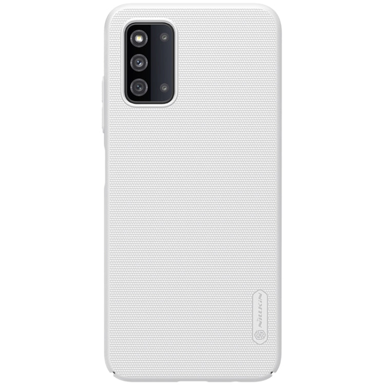For Samsung Galaxy F52 5G NILLKIN Frosted Concave-convex Texture PC Case(White) - Galaxy Phone Cases by NILLKIN | Online Shopping South Africa | PMC Jewellery