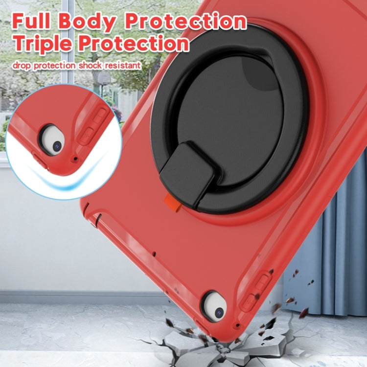 Shockproof TPU + PC Protective Case with 360 Degree Rotation Foldable Handle Grip Holder & Pen Slot For iPad mini 5 / 4(Red) - iPad mini (2019) / mini 5 Cases by PMC TechLife | Online Shopping South Africa | PMC TechLife | Buy Now Pay Later Mobicred