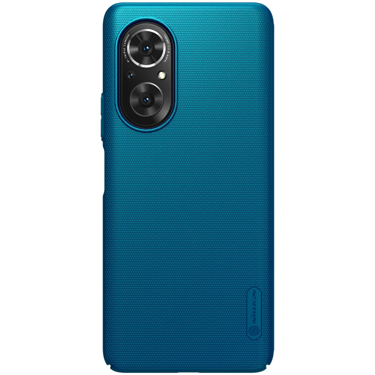For Honor 50 SE NILLKIN Frosted Concave-convex Texture PC Protective Case(Peacock Blue) - Honor Cases by NILLKIN | Online Shopping South Africa | PMC Jewellery