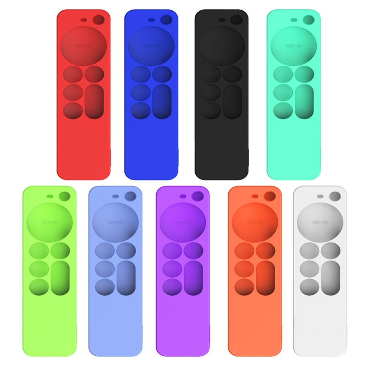 Silicone Protective Case Cover For Apple TV 4K 4th Siri Remote Controller(Blue) - Apple TV Accessories by PMC TechLife | Online Shopping South Africa | PMC TechLife