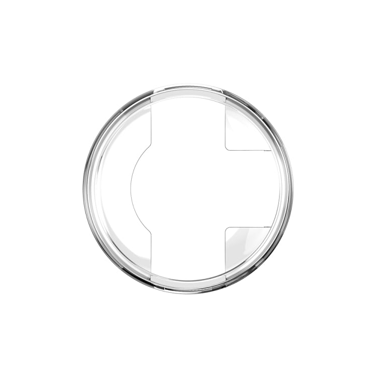 Compatible with Garmin Lily TPU Half-pack Candy Color Protective Case(Transparent) - Watch Cases by PMC TechLife | Online Shopping South Africa | PMC TechLife | Buy Now Pay Later Mobicred