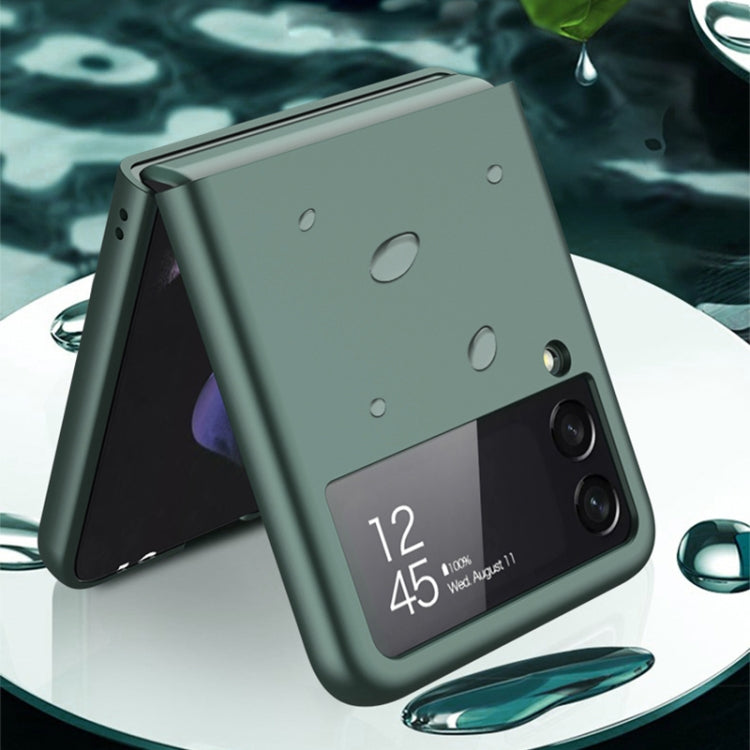 For Samsung Galaxy Z Flip3 5G GKK Ultra-thin Full Coverage PC Protective Case(Dark Night Green) - Galaxy Phone Cases by GKK | Online Shopping South Africa | PMC TechLife | Buy Now Pay Later Mobicred