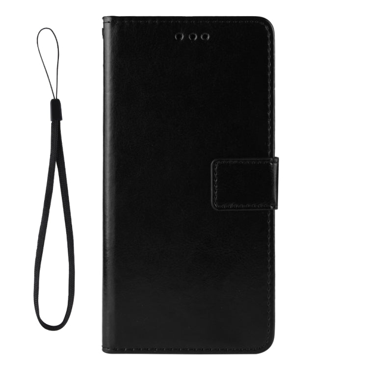 For Samsung Galaxy Z Fold3 5G Crazy Horse Texture Horizontal Flip Leather Case with Holder & Card Slots & Lanyard(Black) - Galaxy Phone Cases by GKK | Online Shopping South Africa | PMC Jewellery | Buy Now Pay Later Mobicred