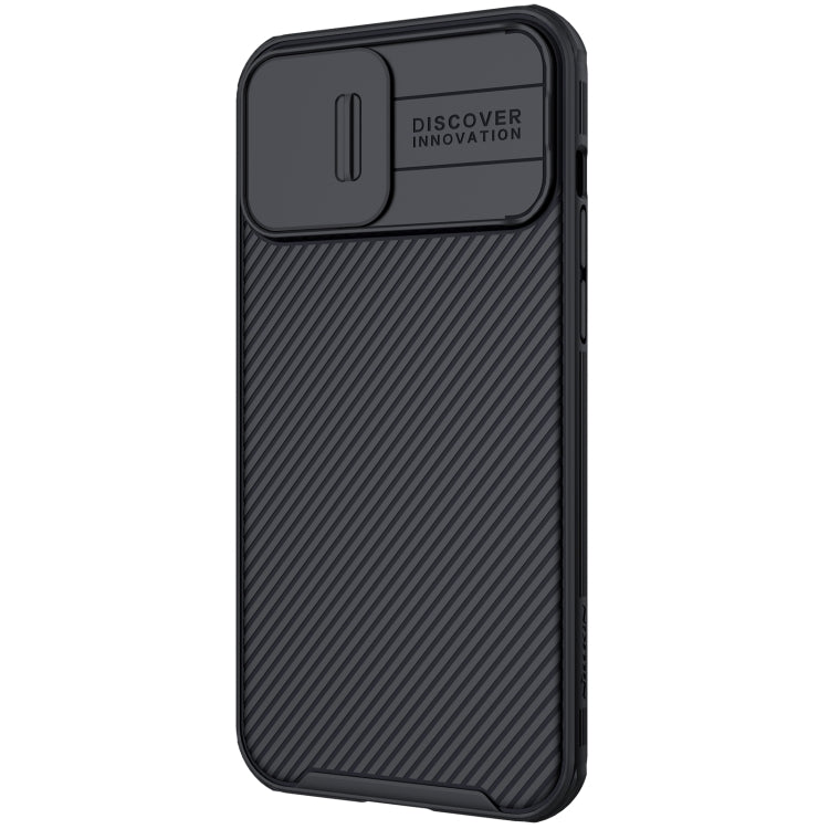 For iPhone 13 Pro NILLKIN Black Mirror Pro Series Camshield Full Coverage Dust-proof Scratch Resistant Phone Case (Black) - free shipping - PMC TechLife - Order now!