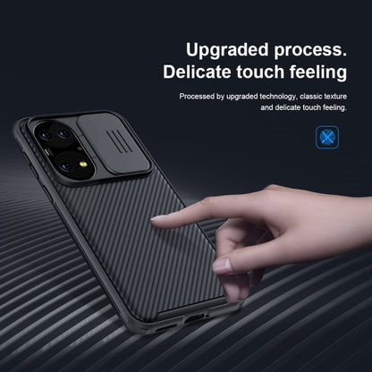 For Huawei P50 NILLKIN Black Mirror Pro Series PC Camshield Full Coverage Dust-proof Scratch Resistant Case(Black) - Huawei Cases by NILLKIN | Online Shopping South Africa | PMC Jewellery