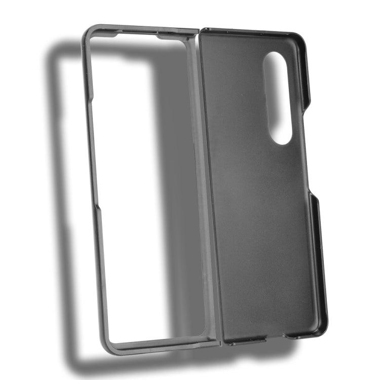 For Samsung Galaxy Z Fold3 5G Shockproof Crocodile Texture PC + PU Case(Black) - free shipping - PMC TechLife - Order now!