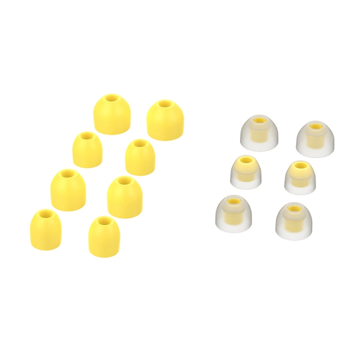 For Sony WF-1000XM4 / WF-1000XM3 Universal Earplug Sleeve Ear Cap Earmuffs(Yellow) - Anti-dust & Ear Caps by PMC TechLife | Online Shopping South Africa | PMC TechLife