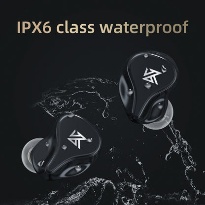 KZ Z1 Pro Dynamic True Wireless Bluetooth 5.2 Sports In-ear Earphone(Black) - In Ear Wired Earphone by KZ | Online Shopping South Africa | PMC Jewellery | Buy Now Pay Later Mobicred