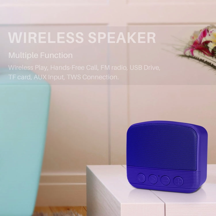 New Rixing NR-101 Mini TWS Bluetooth Speaker(Black) - Mini Speaker by New Rixing | Online Shopping South Africa | PMC Jewellery
