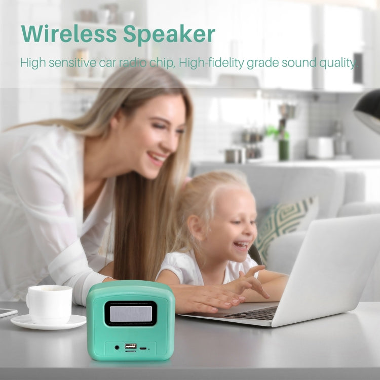 New Rixing NR-101 Mini TWS Bluetooth Speaker(Blue) - Mini Speaker by New Rixing | Online Shopping South Africa | PMC Jewellery