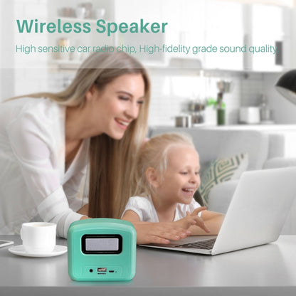 New Rixing NR-101 Mini TWS Bluetooth Speaker(Black) - Mini Speaker by New Rixing | Online Shopping South Africa | PMC Jewellery