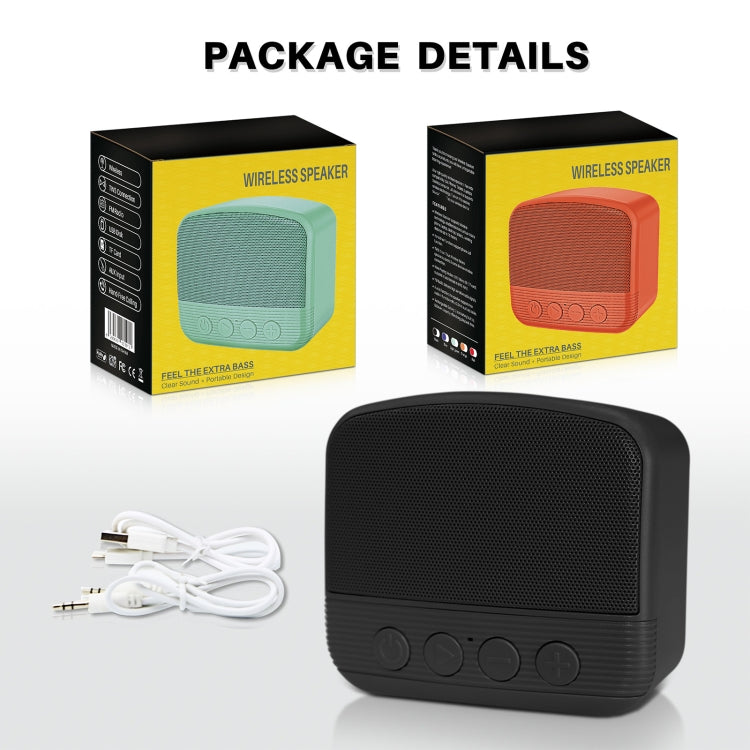 New Rixing NR-101 Mini TWS Bluetooth Speaker(Black) - Mini Speaker by New Rixing | Online Shopping South Africa | PMC Jewellery