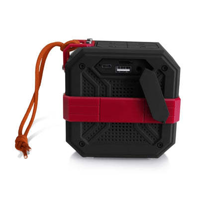 New Rixing NR-103 Mini TWS Bluetooth Speaker with Lanyard(Red) - Mini Speaker by New Rixing | Online Shopping South Africa | PMC Jewellery