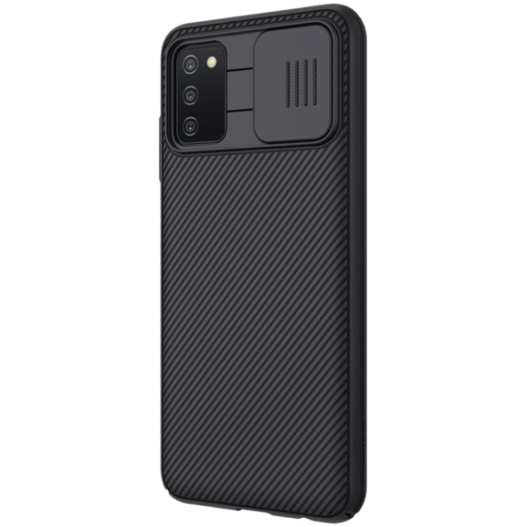 For Samsung Galaxy A03s / A037G NILLKIN Black Mirror Series PC Camshield Full Coverage Dust-proof Scratch Resistant Case(Black) - Galaxy Phone Cases by NILLKIN | Online Shopping South Africa | PMC TechLife | Buy Now Pay Later Mobicred